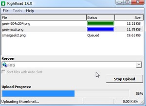 Carichiamo velocemente file sul nostro server o su un servizio di hosting