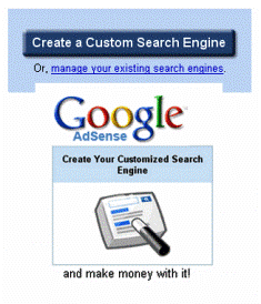 google-adsense-google-custom-search Creare un motore di ricerca personalizzato grazie a Google Custom Search Engine