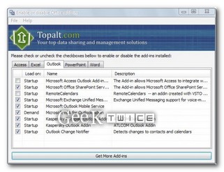 microsoft_office Gestire i componenti aggiuntivi di Microsoft Office