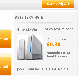 aste al ribasso
